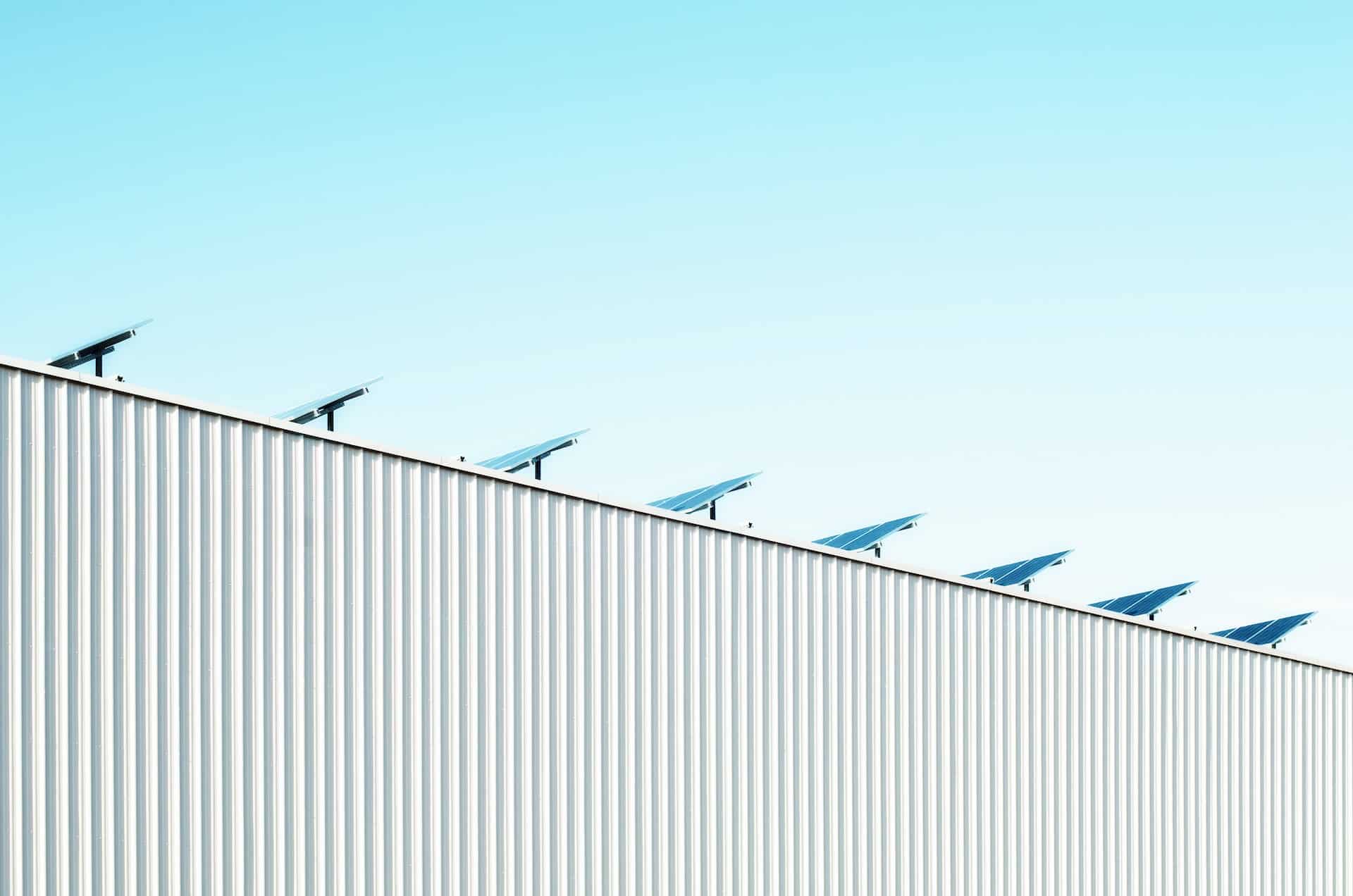 Rooftop solar array