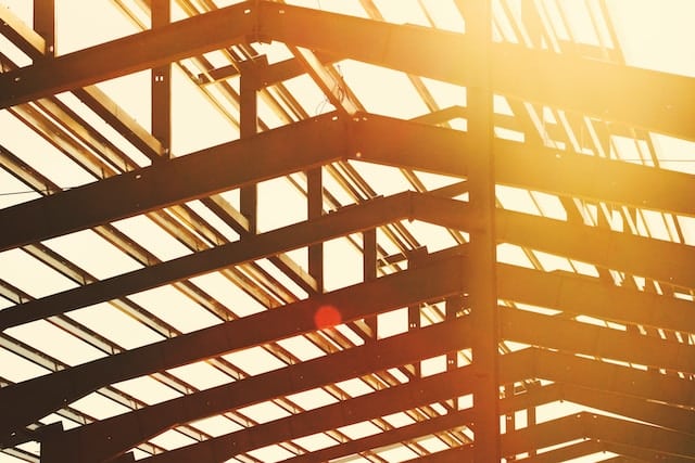 Roof metal structure